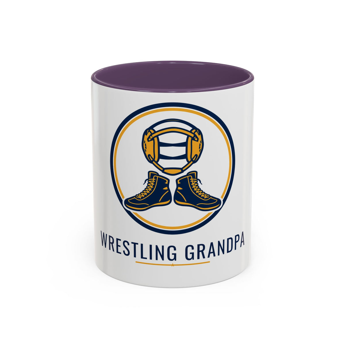 Wrestling Grandpa Coffee Mug, 11oz