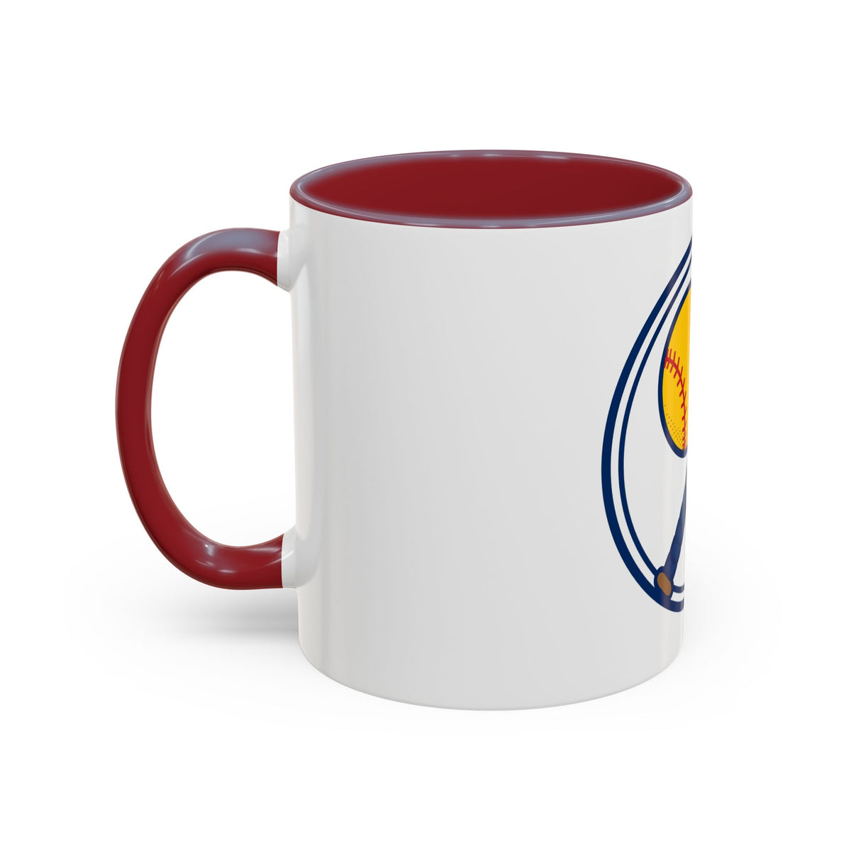 Softball Coffee Mug, 11oz