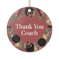 Thank You Coach Hockey Christmas Ornament