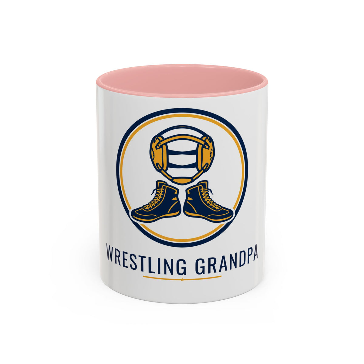 Wrestling Grandpa Coffee Mug, 11oz