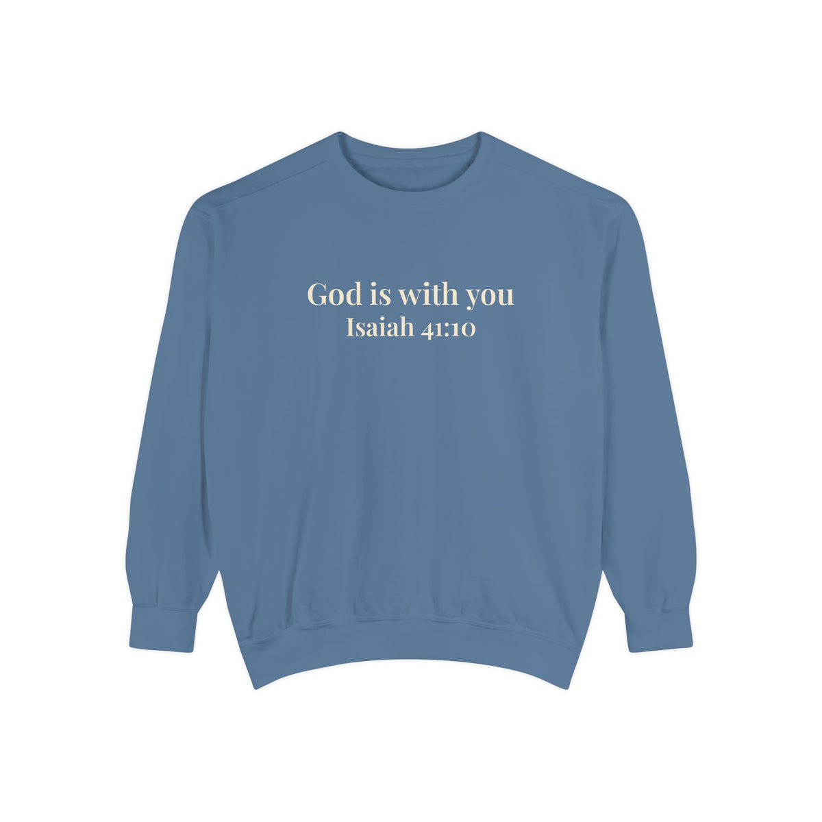 God Is With You Crewneck Sweatshirt
