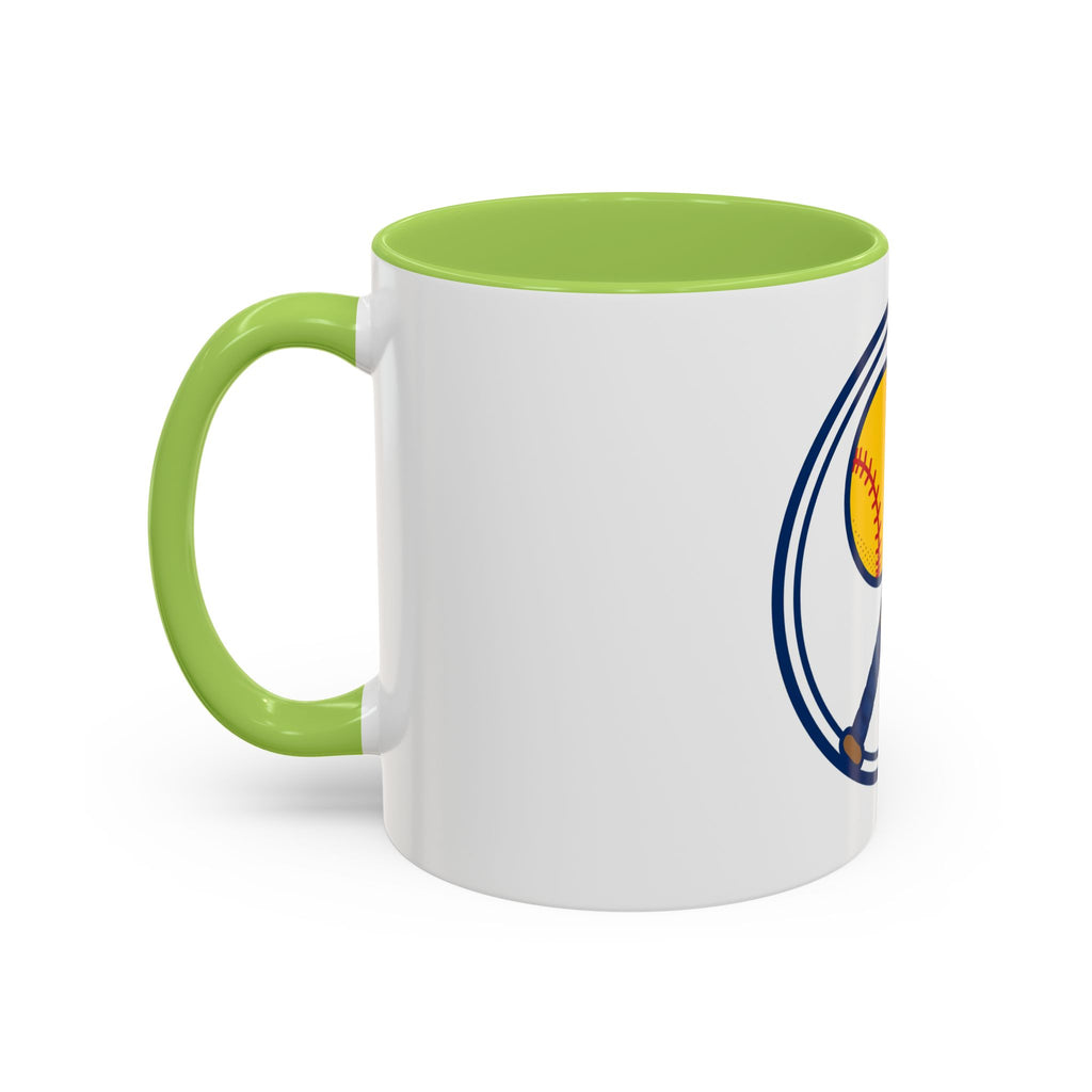 Softball Coffee Mug, 11oz