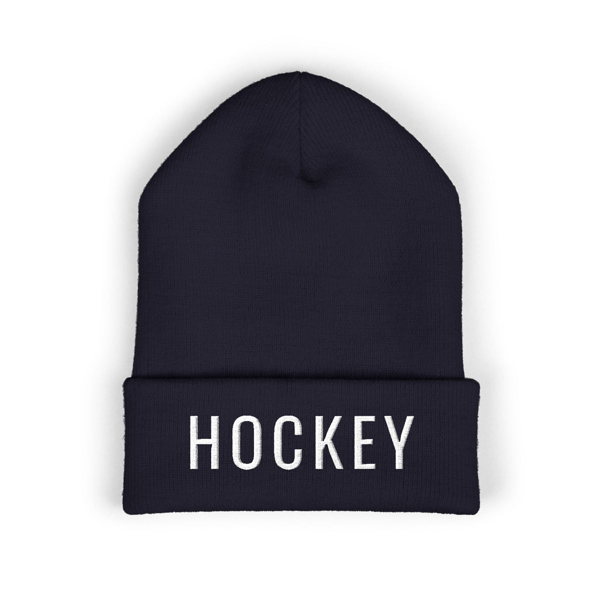 HOCKEY Embroidered Cuff Beanie