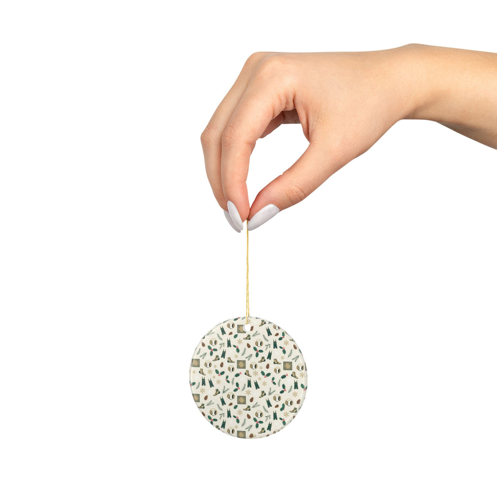 Wrestling Christmas Ornament