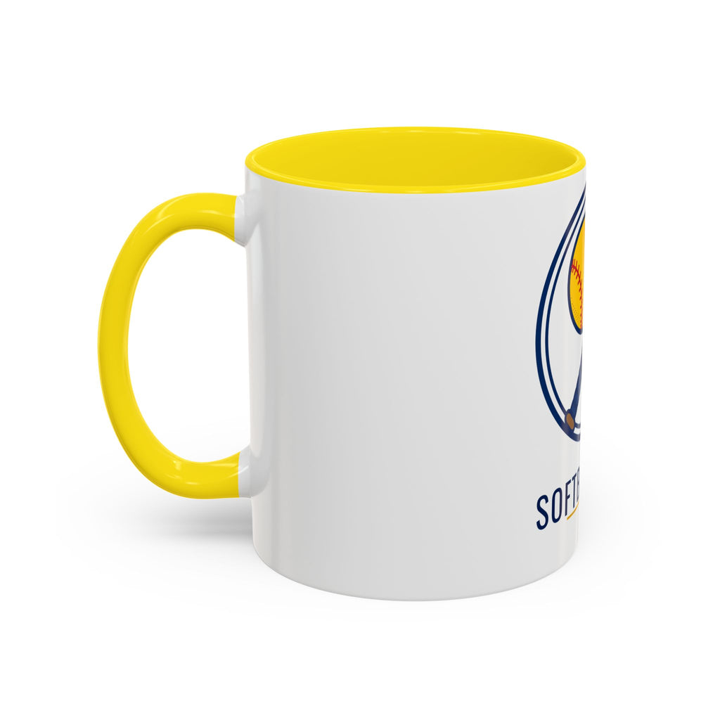 Softball Dad Coffee Mug, 11oz