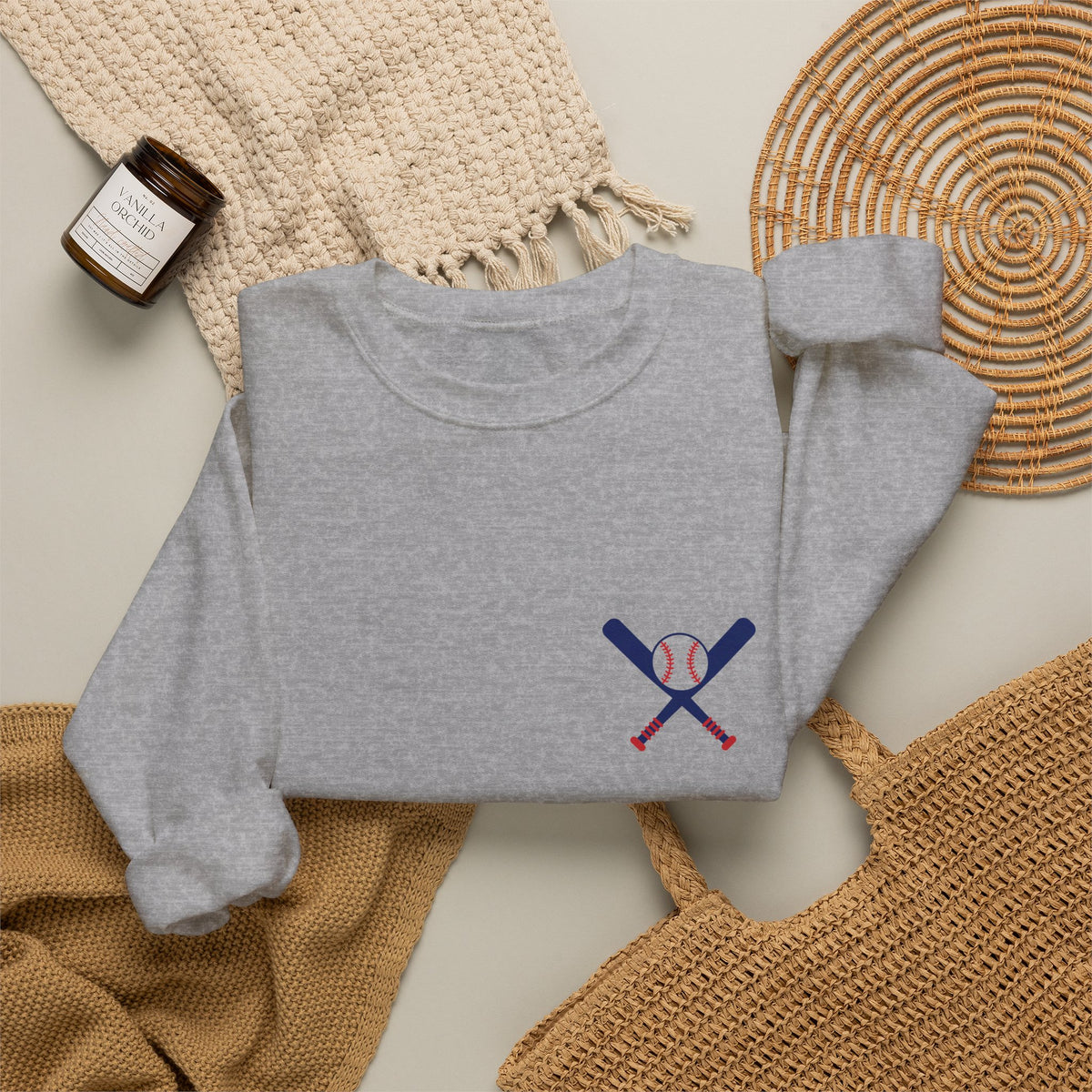 Crossed Bats Crewneck