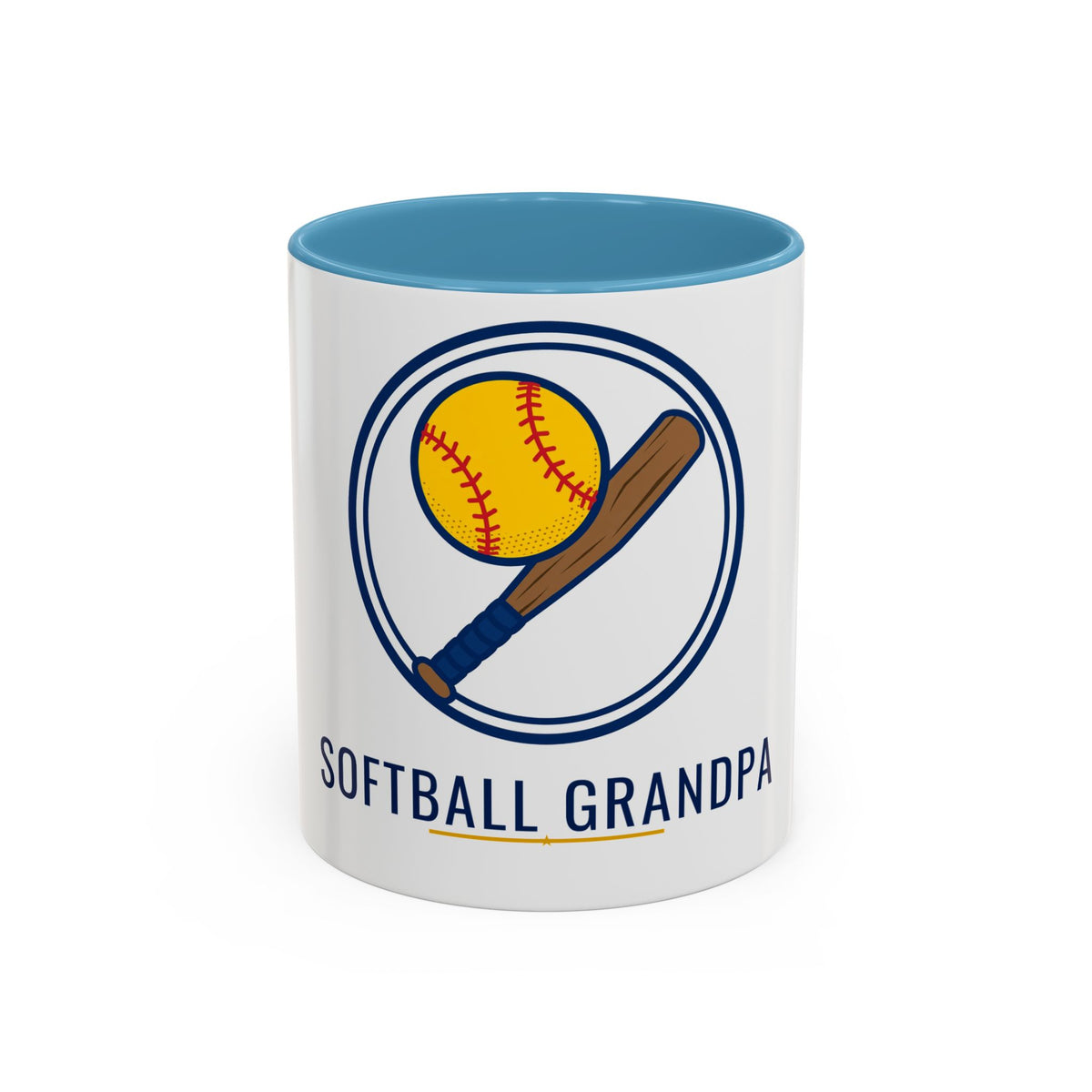 Softball Grandpa Coffee Mug, 11oz