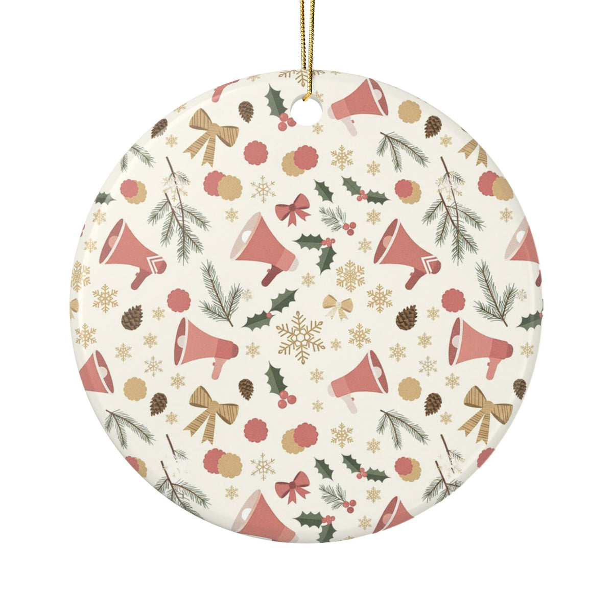 Cheer Christmas Ornament