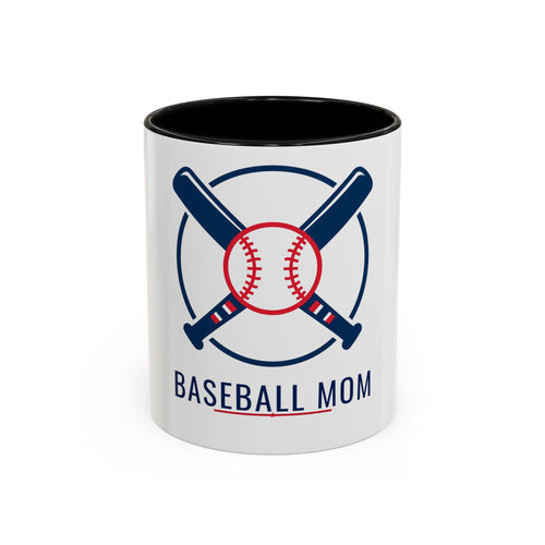 Baseball Mom Coffee Mug, 11oz