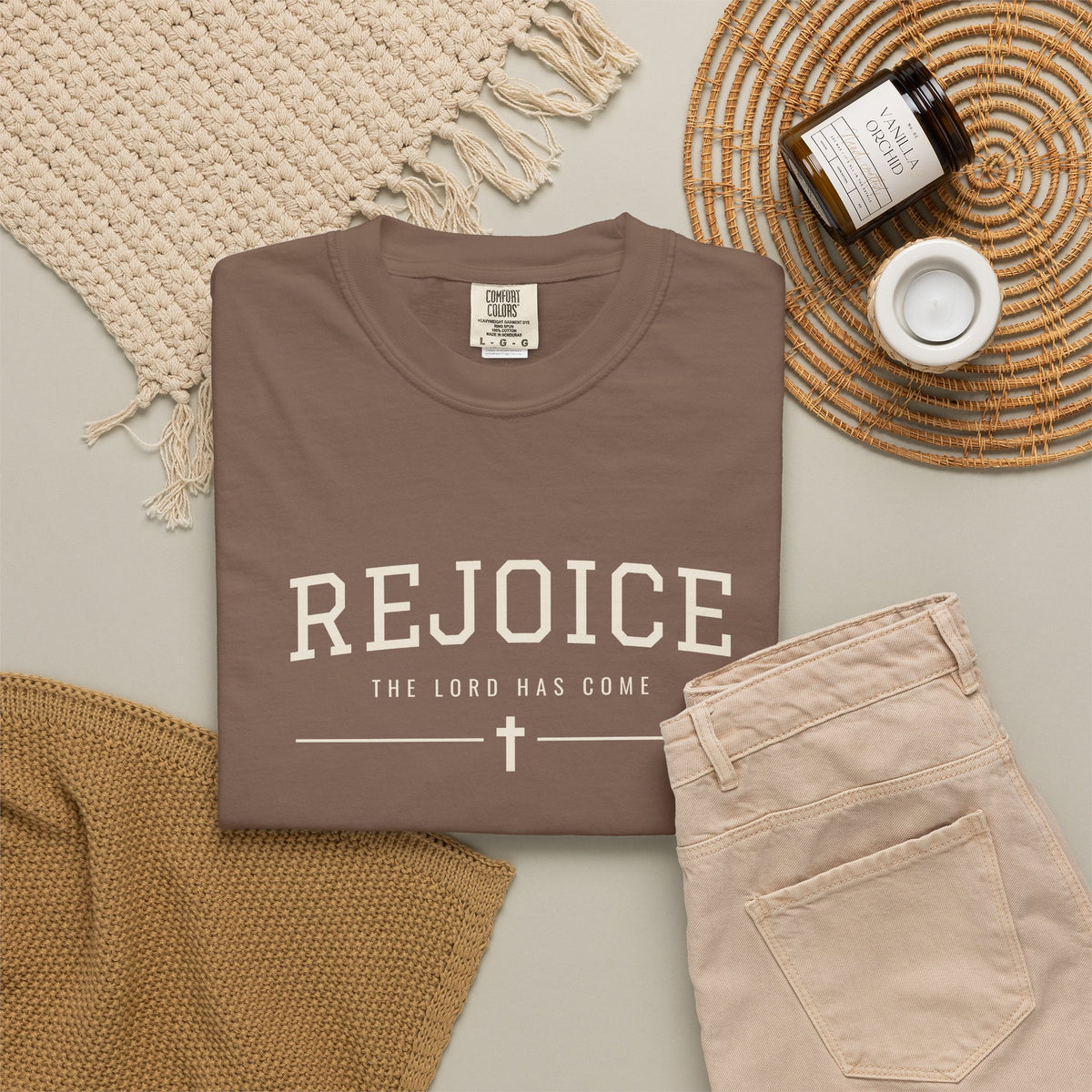 Rejoice The Lord Has Come Christmas T-Shirt