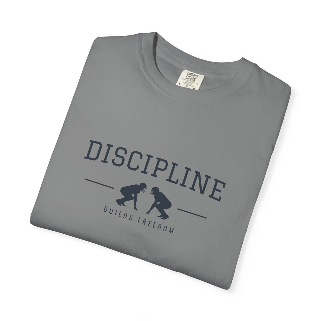 Discipline Builds Freedom Football T-Shirt