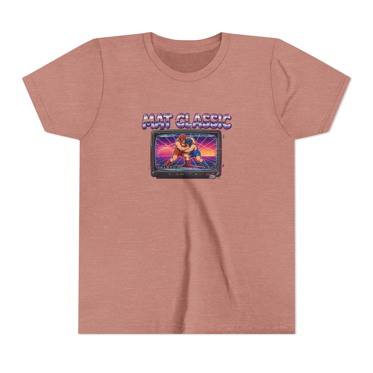 90s VHS Wrestling Youth T-Shirt