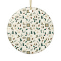 Wrestling Christmas Ornament