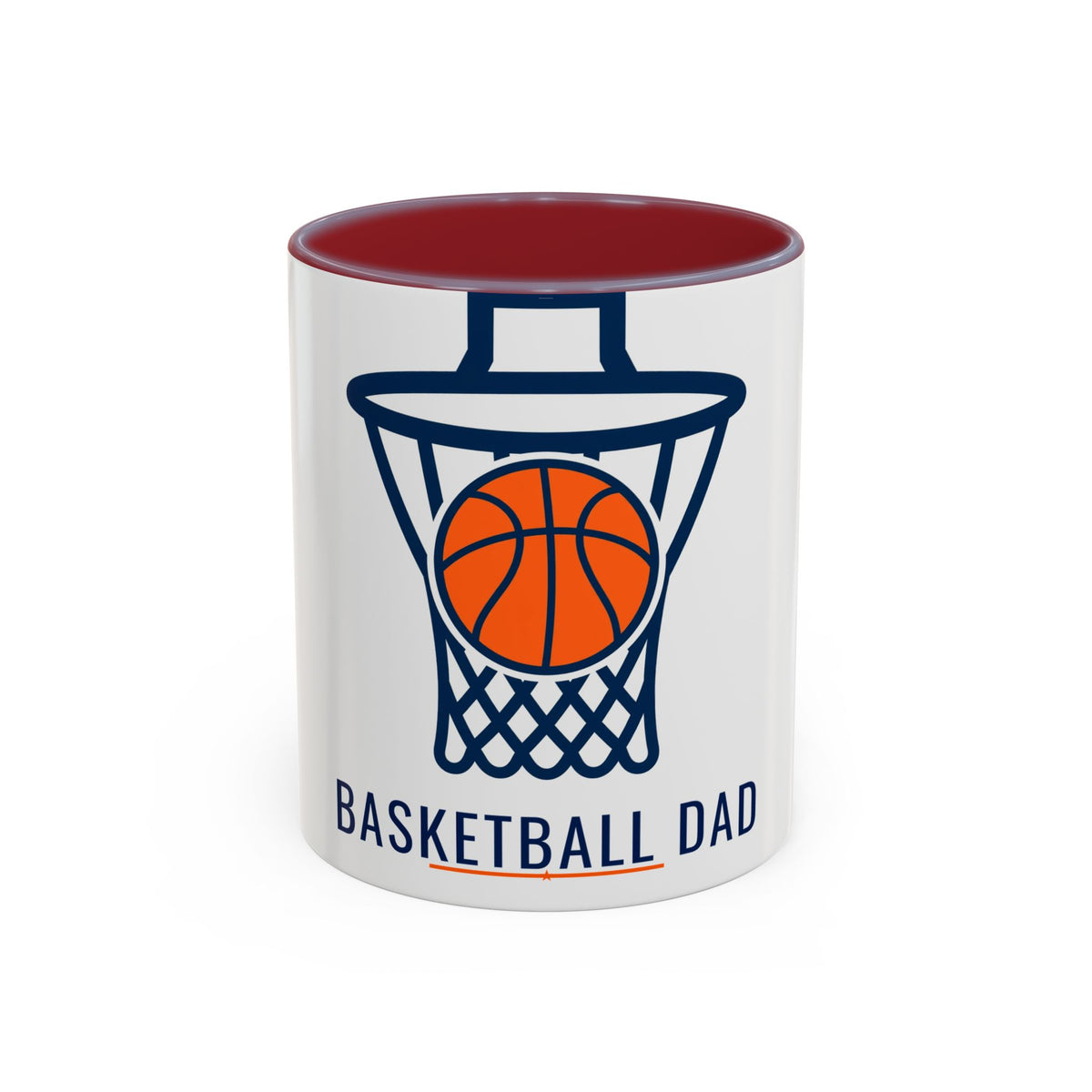 Basketball Dad Coffee Mug, 11oz