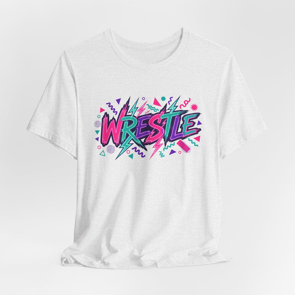 90s Neon Wrestling T-Shirt