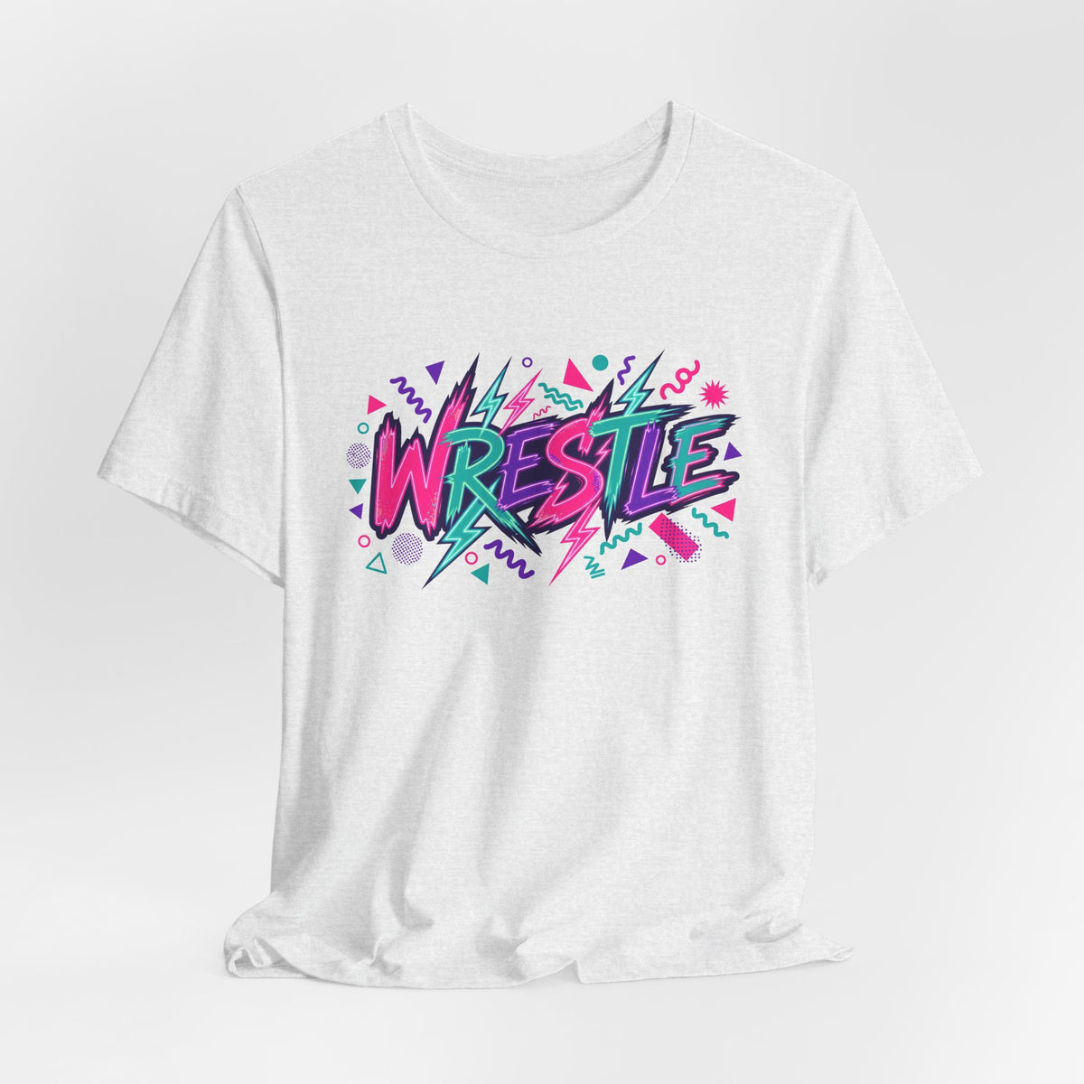 90s Neon Wrestling T-Shirt