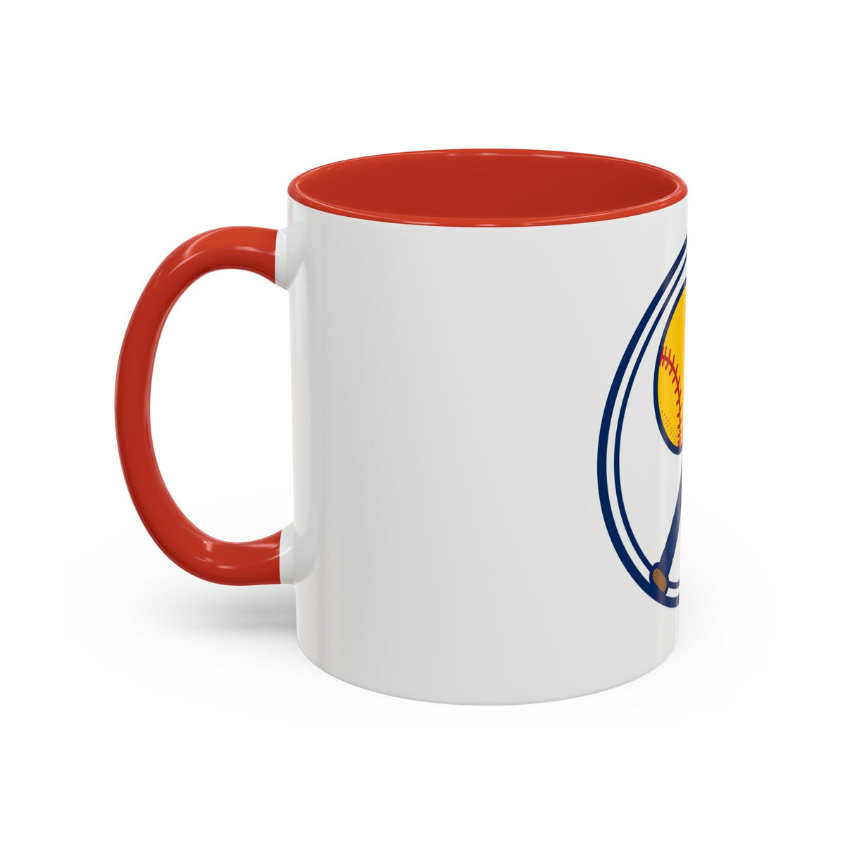 Softball Coffee Mug, 11oz