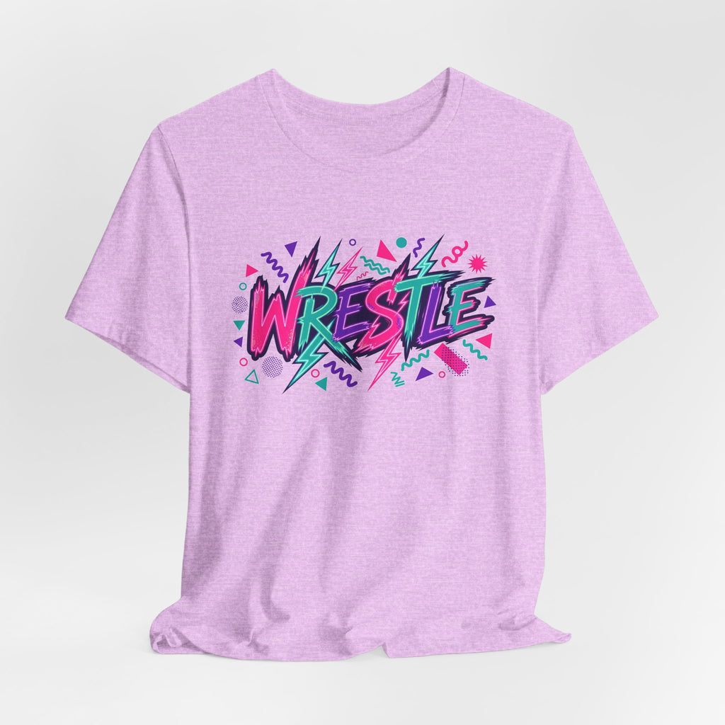 90s Neon Wrestling T-Shirt