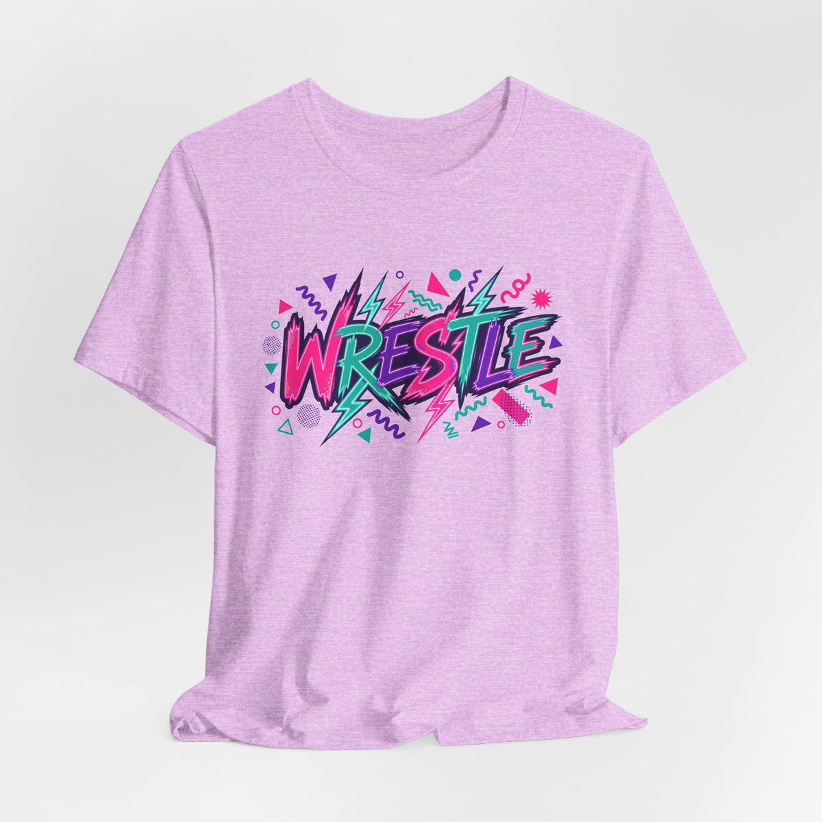 90s Neon Wrestling T-Shirt