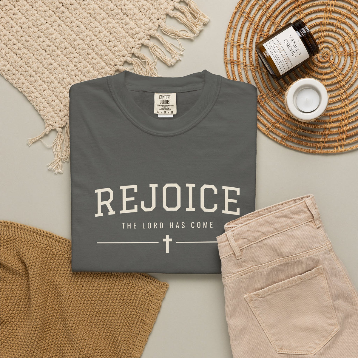 Rejoice The Lord Has Come Christmas T-Shirt