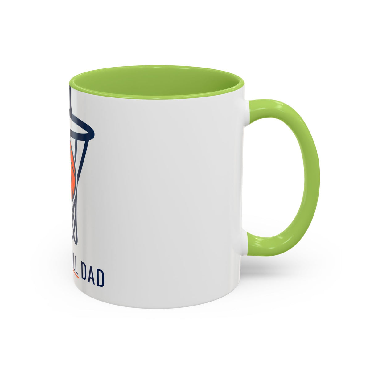 Basketball Dad Coffee Mug, 11oz