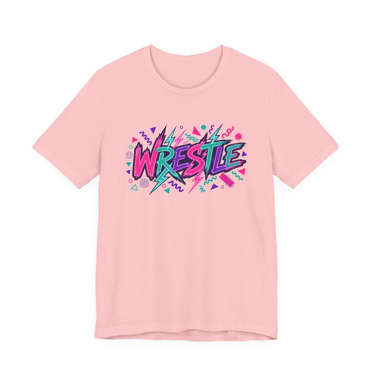 90s Neon Wrestling T-Shirt