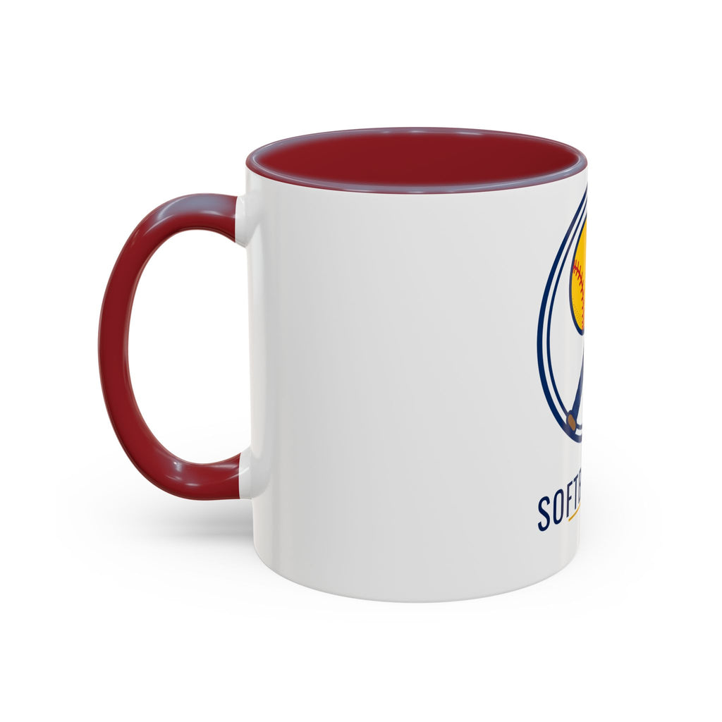 Softball Dad Coffee Mug, 11oz