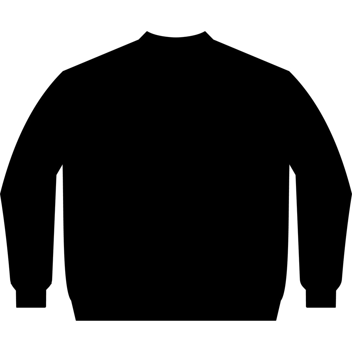 Raise Good Humans Quarter-Zip Sweatshirt - White Print