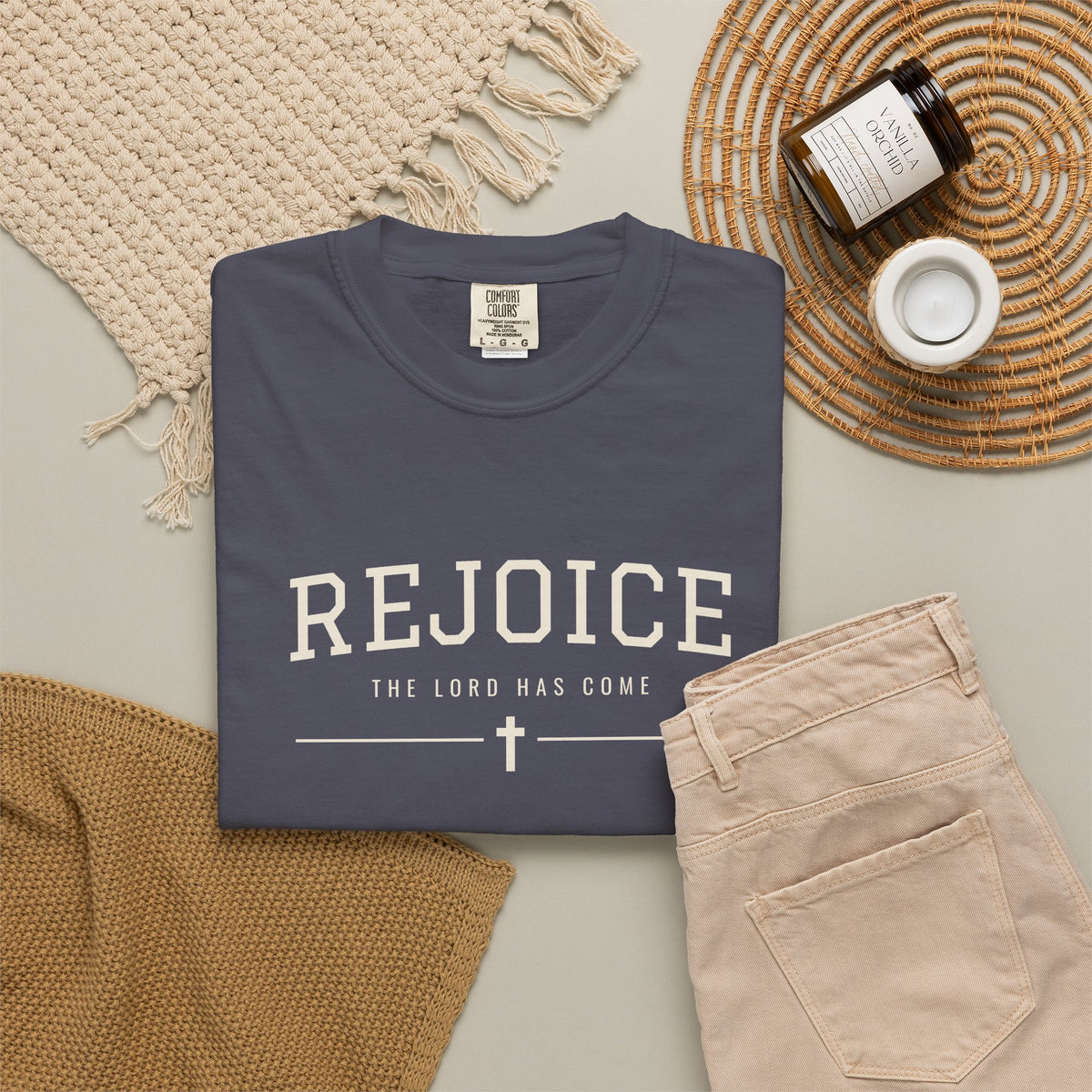 Rejoice The Lord Has Come Christmas T-Shirt