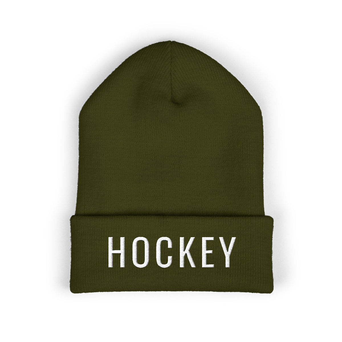 HOCKEY Embroidered Cuff Beanie