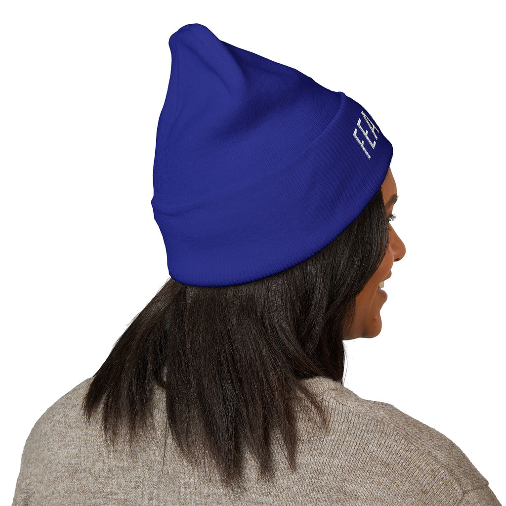 FEAR NOT Embroidered Cuff Beanie