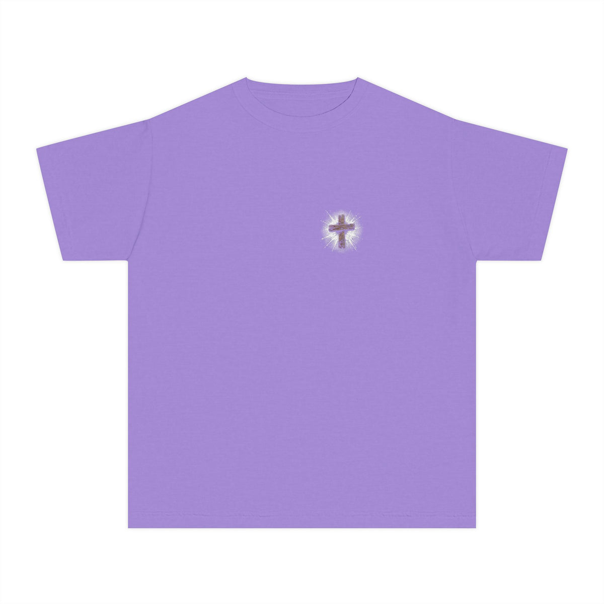 I Can Do All Things Baseball Splatter Youth T-Shirt