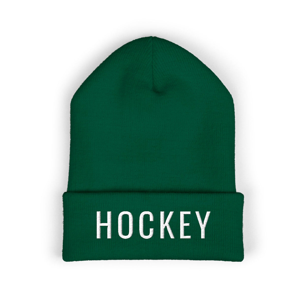 HOCKEY Embroidered Cuff Beanie