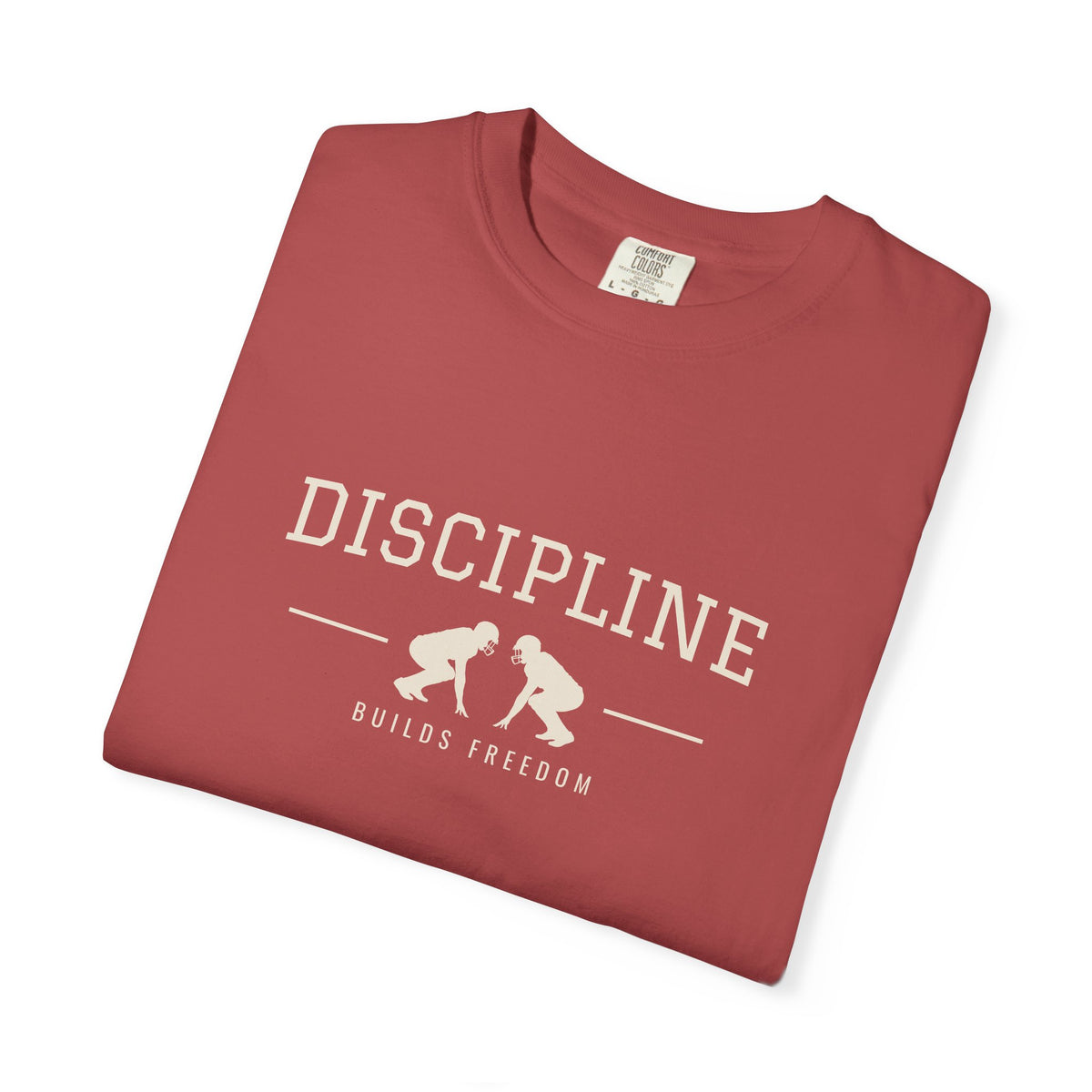 Discipline Builds Freedom Football T-Shirt