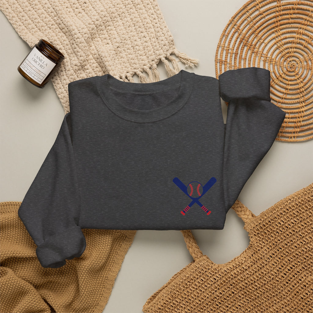 Crossed Bats Crewneck