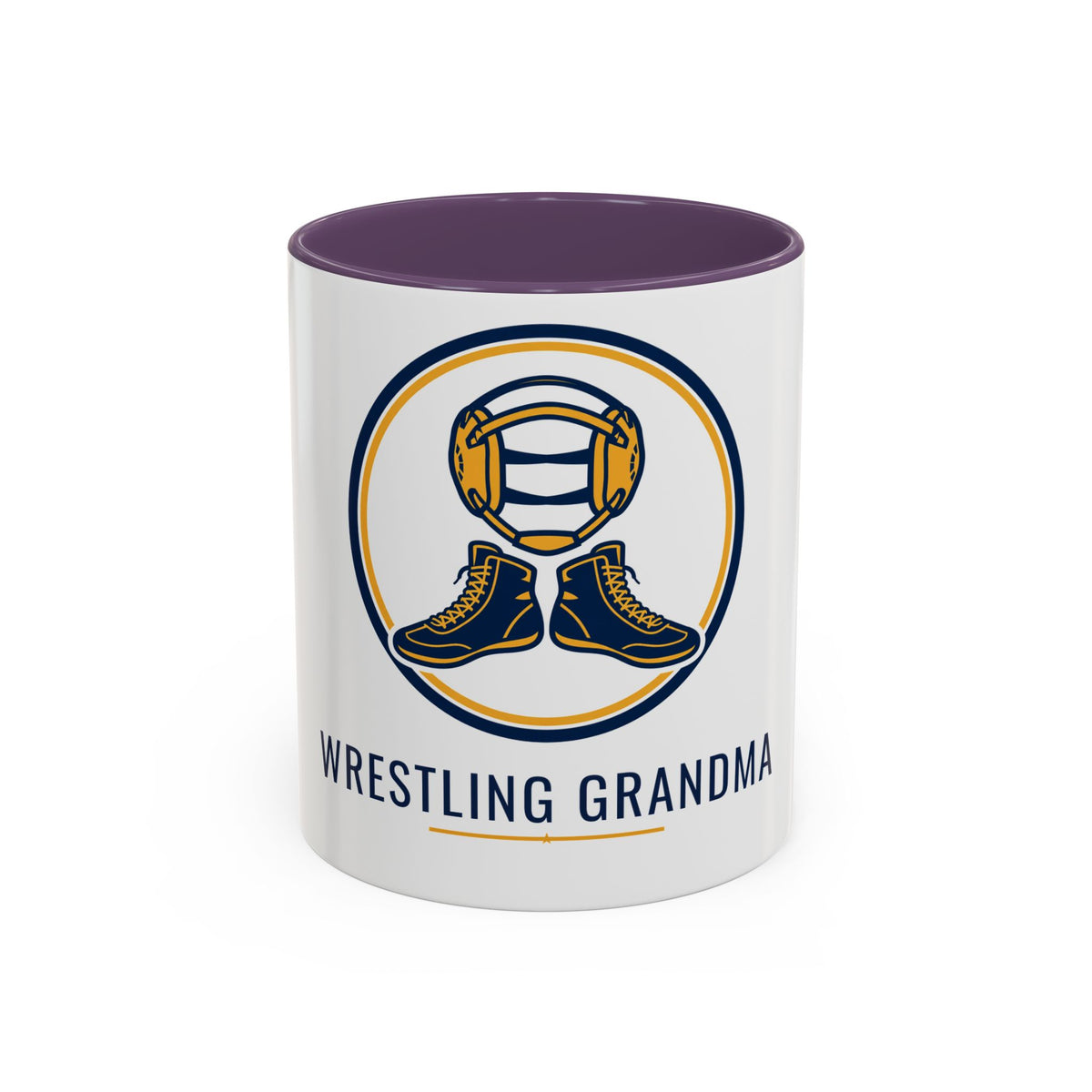 Wrestling Grandma Coffee Mug, 11oz