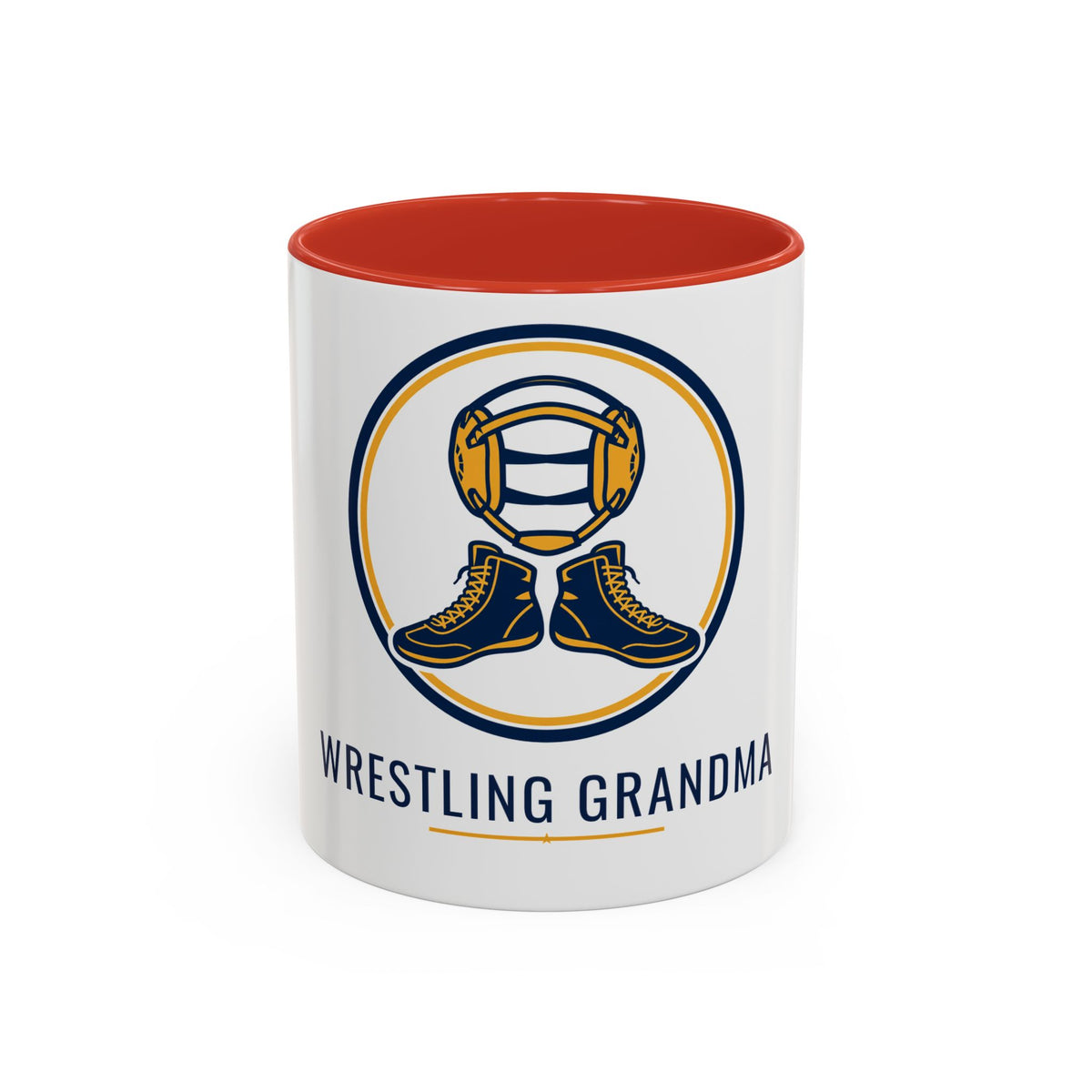 Wrestling Grandma Coffee Mug, 11oz