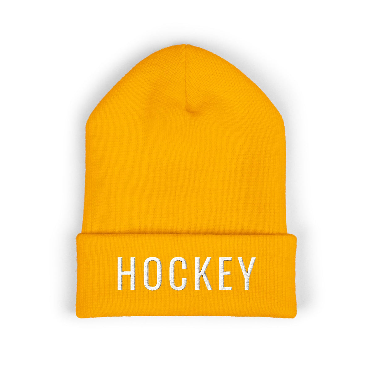 HOCKEY Embroidered Cuff Beanie