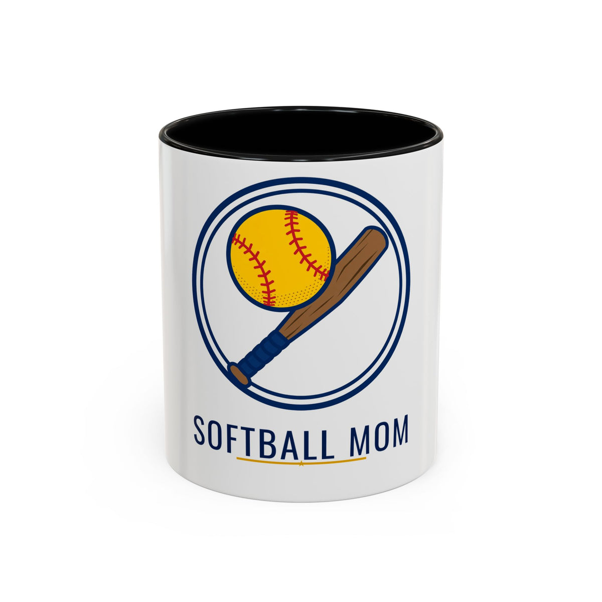 Softball Mom Coffee Mug, 11oz