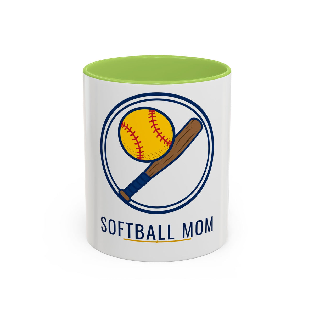 Softball Mom Coffee Mug, 11oz