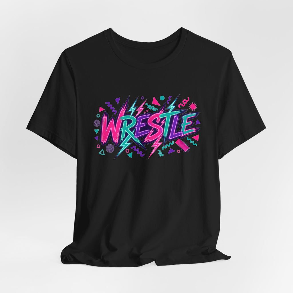 90s Neon Wrestling T-Shirt
