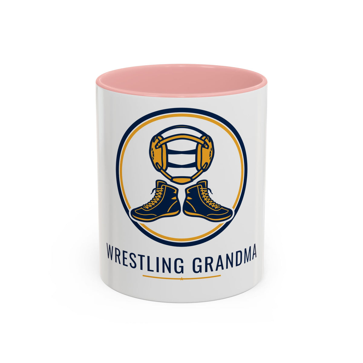 Wrestling Grandma Coffee Mug, 11oz