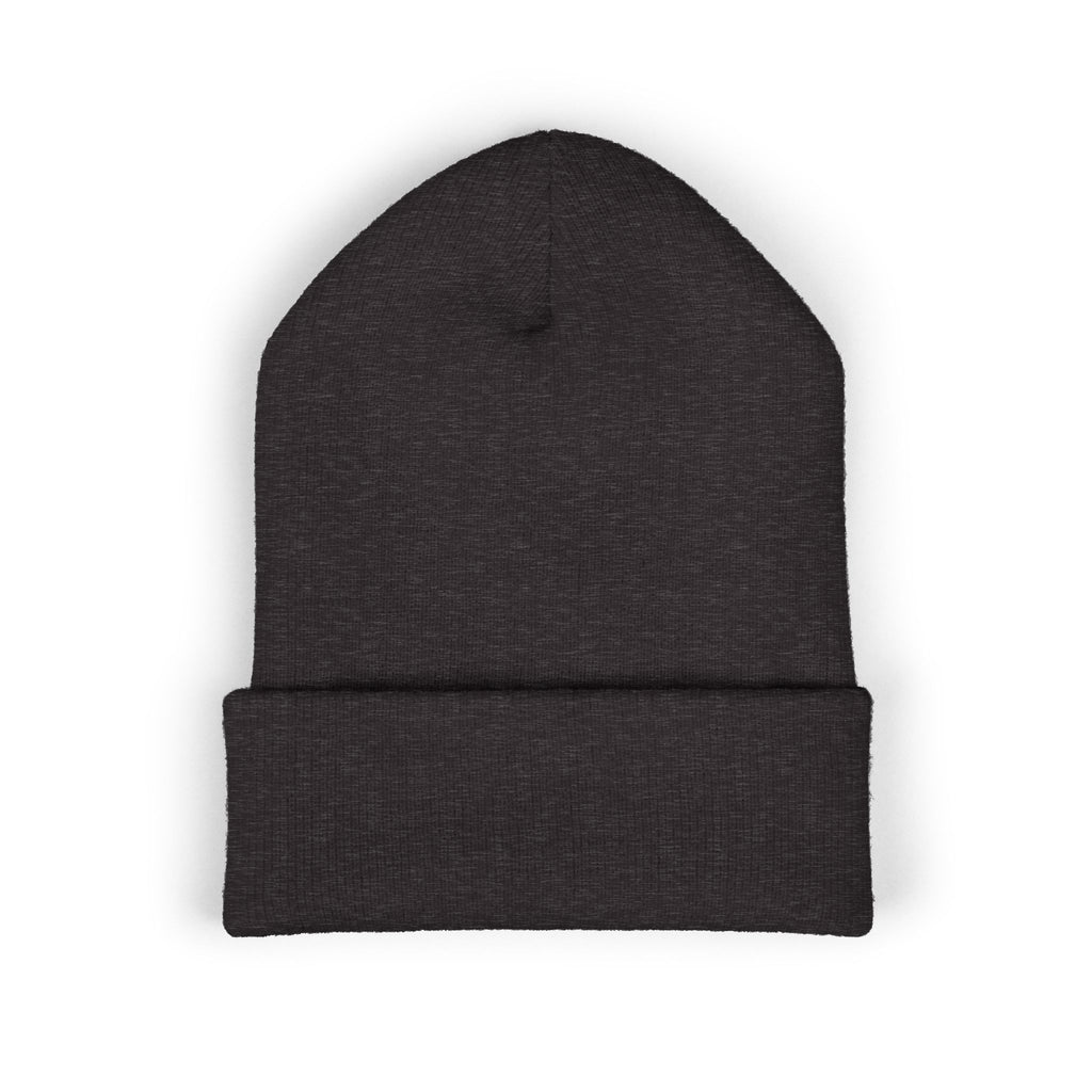 FOOTBALL MOM Embroidered Cuff Beanie