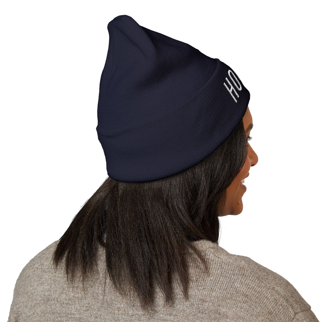 HOCKEY Embroidered Cuff Beanie