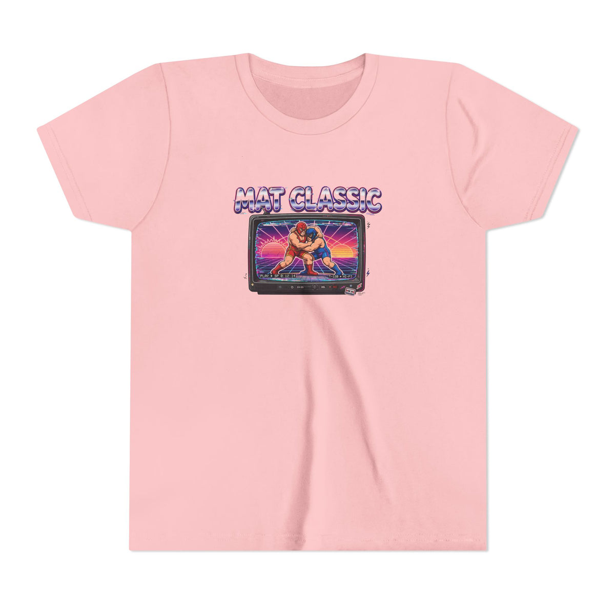90s VHS Wrestling Youth T-Shirt