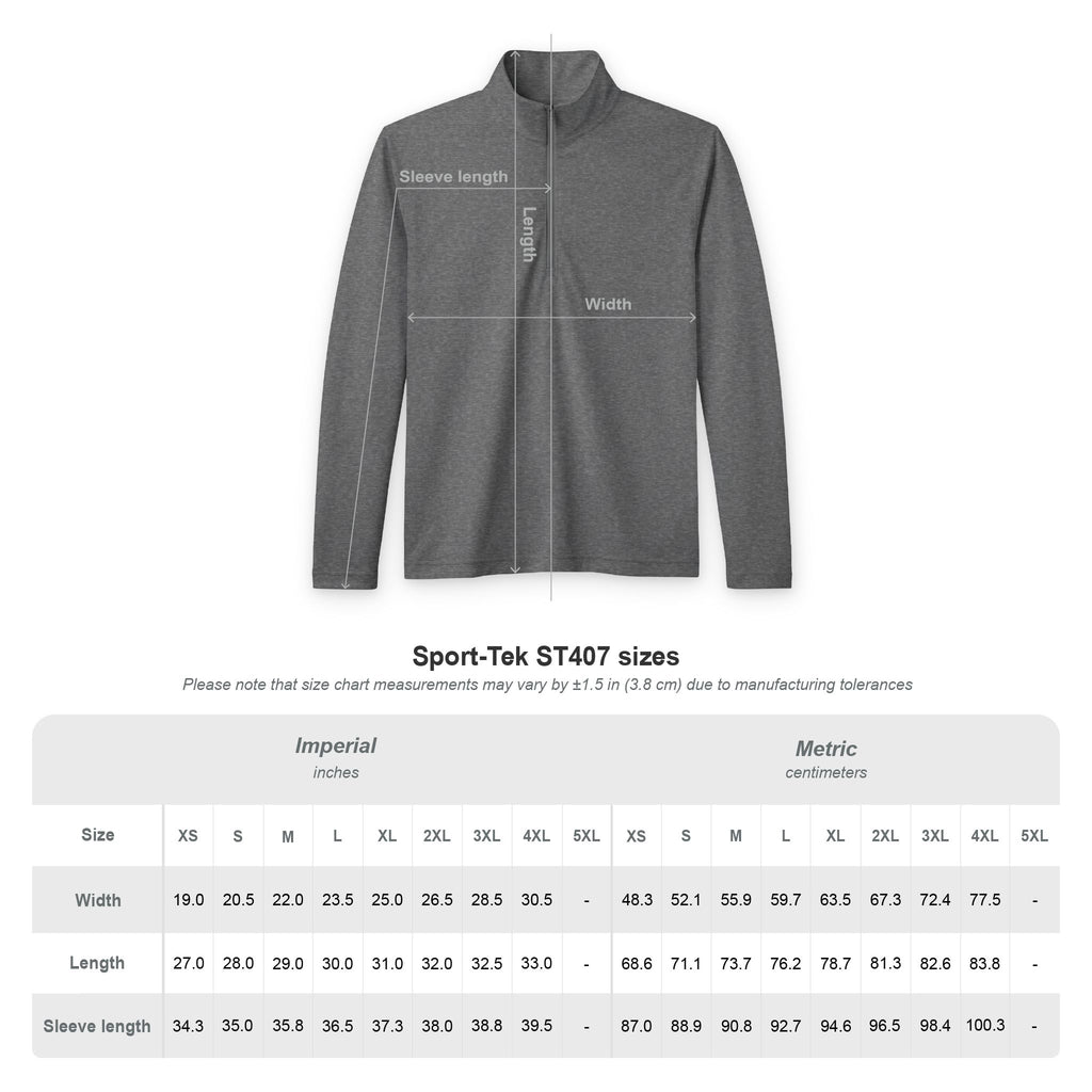 Character Over Championships Embroidered Quarter-Zip Pullover - White Stitch