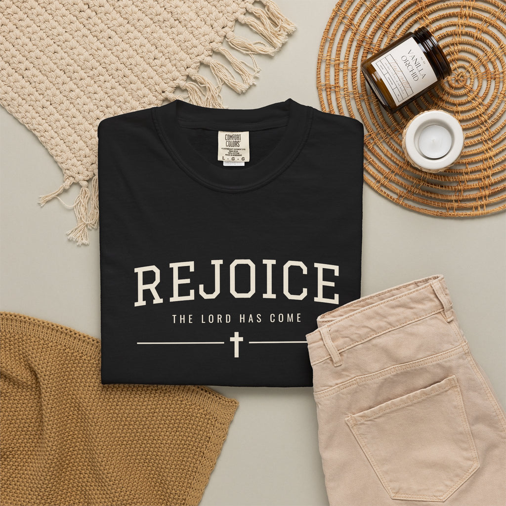 Rejoice The Lord Has Come Christmas T-Shirt