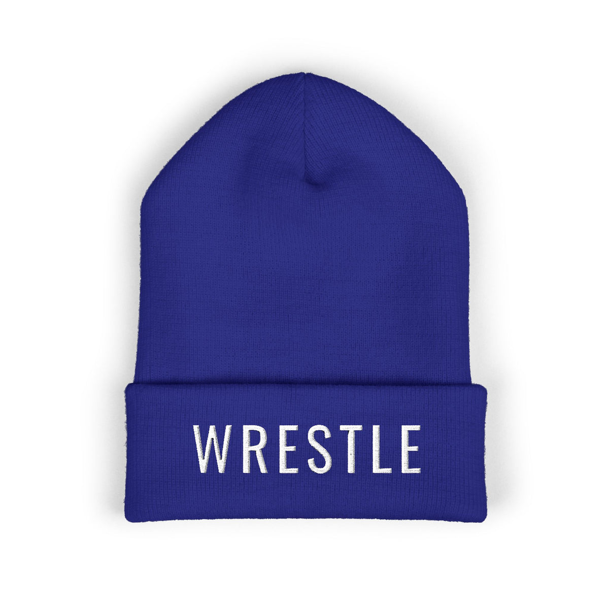 WRESTLE Embroidered Cuff Beanie