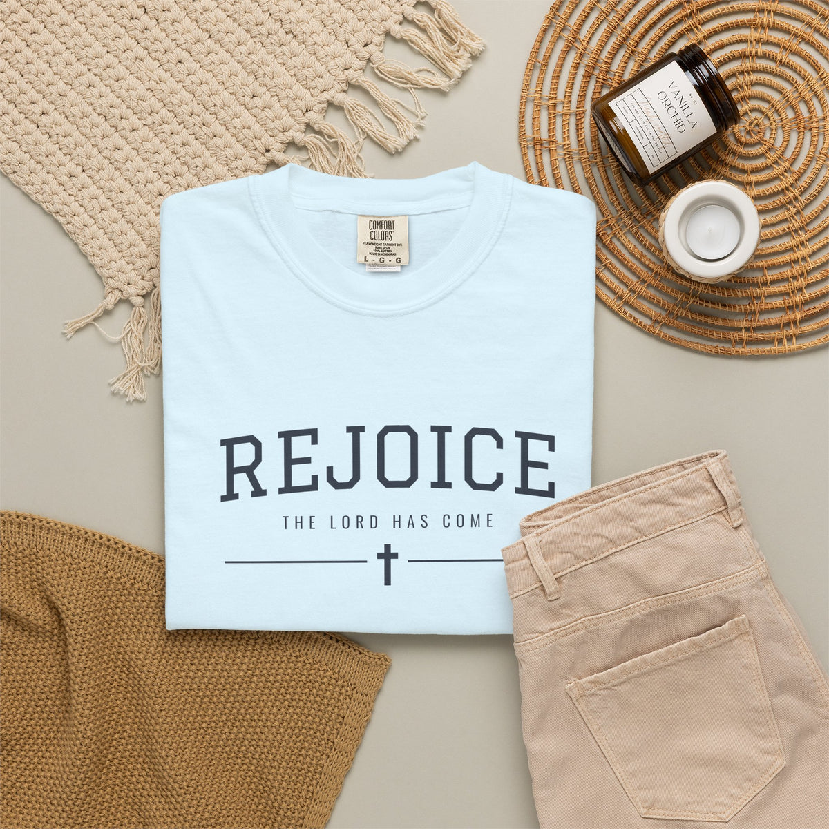 Rejoice The Lord Has Come Christmas T-Shirt