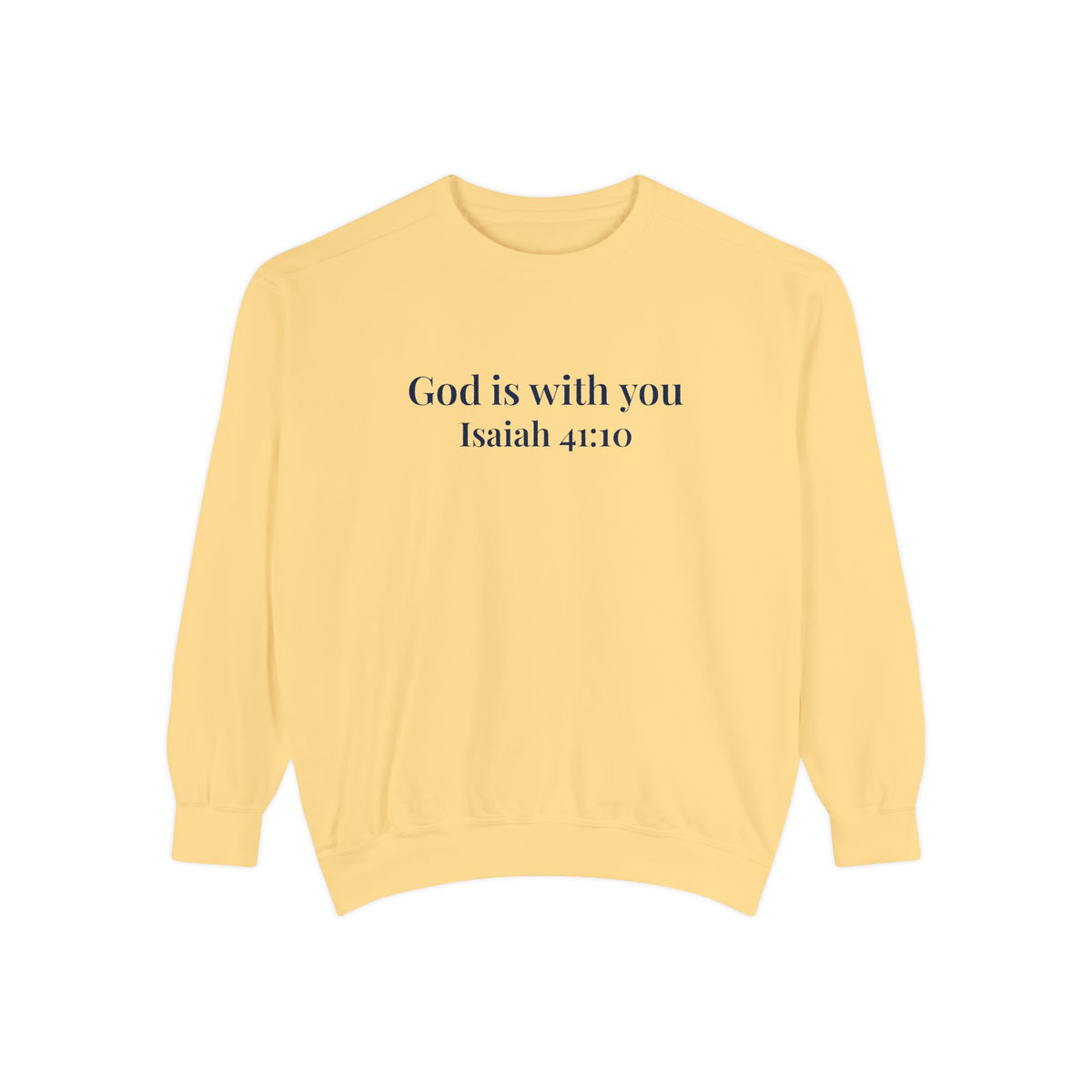 God Is With You Crewneck Sweatshirt